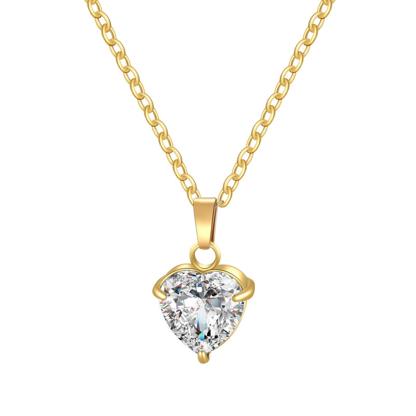The Love Note Necklace – Waterproof 18K Gold-Plated