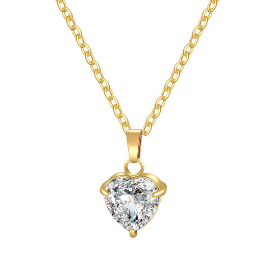 The Love Note Necklace – Waterproof 18K Gold-Plated